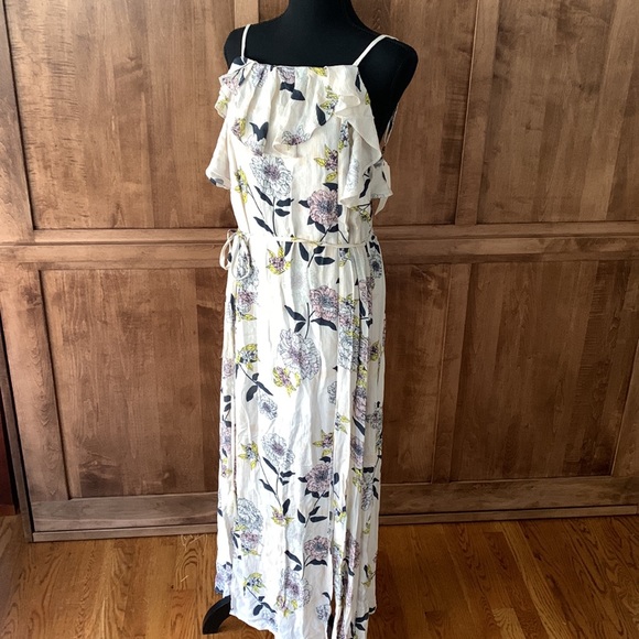 3/$30 NWT Honey Belle dress flowered strap dress med - Picture 3 of 11